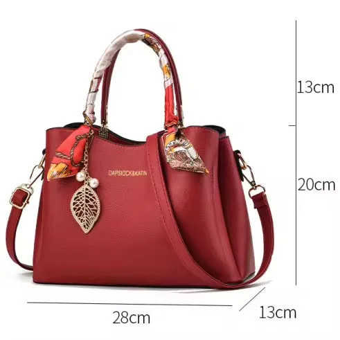 حقيبة يد نسائية بتصميم مائل عالي الجودة - High Quality Oblique Design Women's