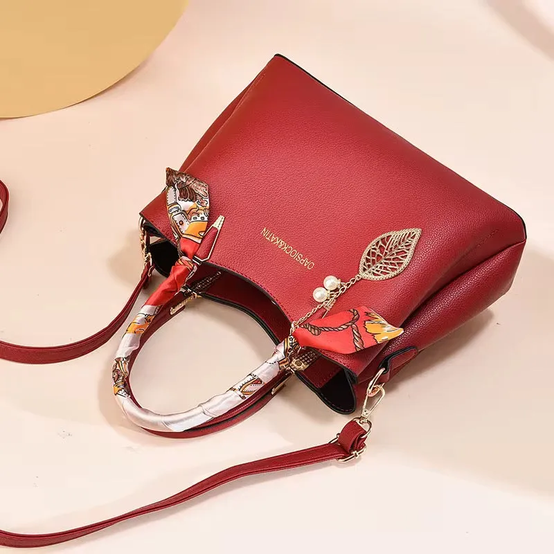 حقيبة يد نسائية بتصميم مائل عالي الجودة - High Quality Oblique Design Women's