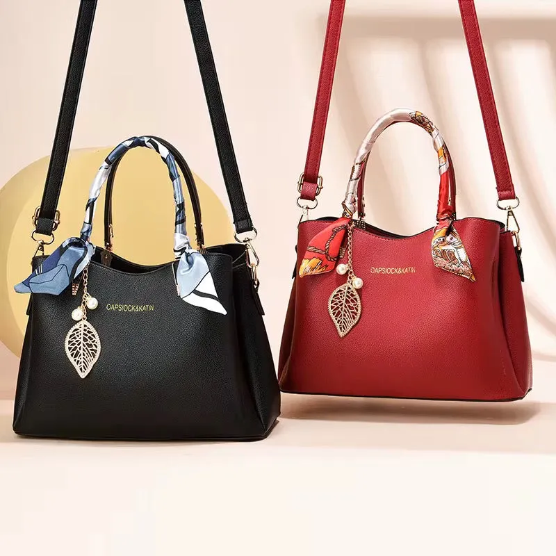 حقيبة يد نسائية بتصميم مائل عالي الجودة - High Quality Oblique Design Women's