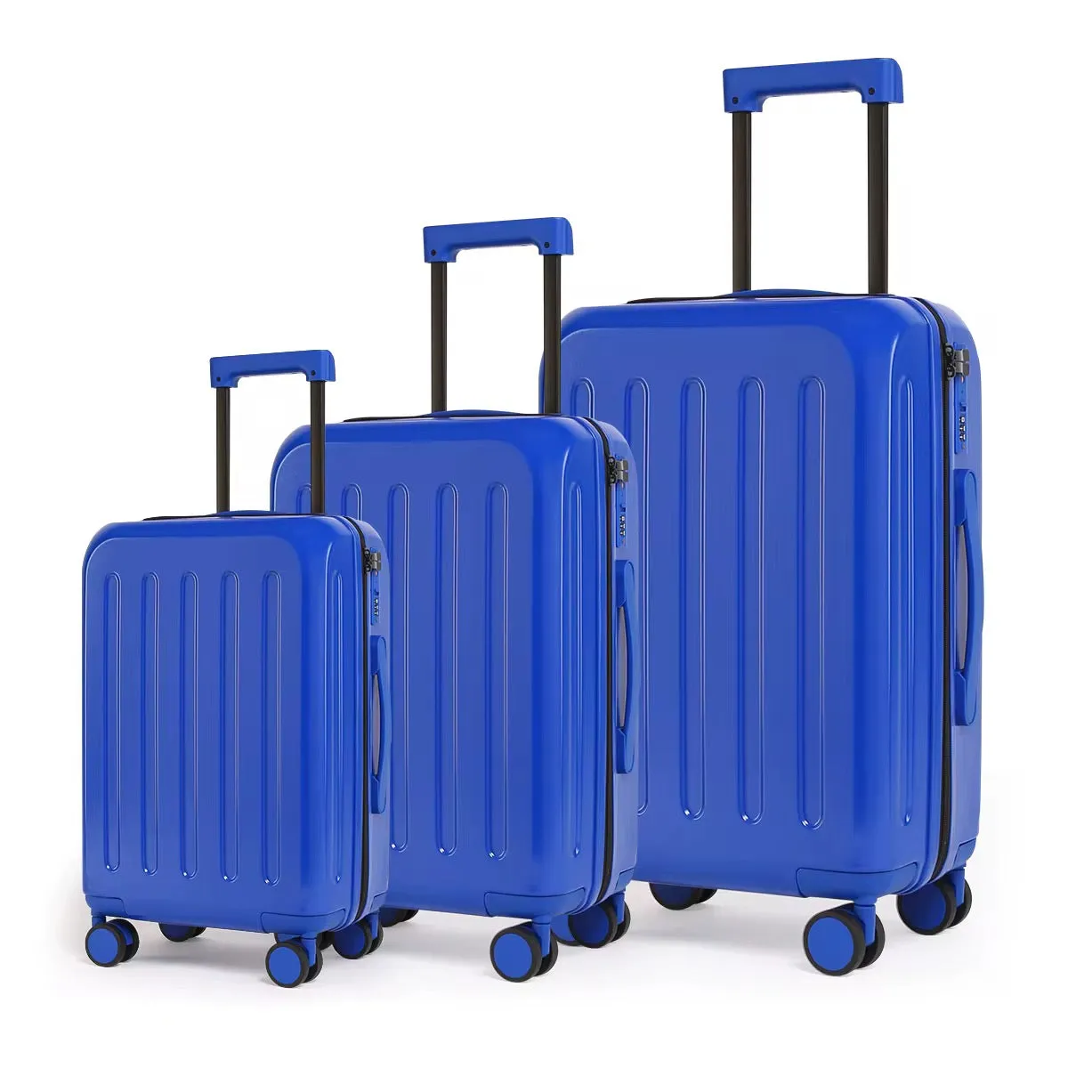 حقيبة سفر بعجلات مجموعه ثلاثيه - Triple Wheeled Travel Bag