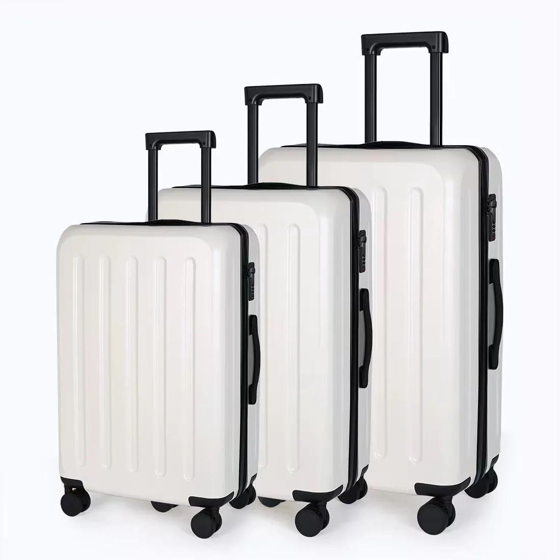 حقيبة سفر بعجلات مجموعه ثلاثيه - Triple Wheeled Travel Bag