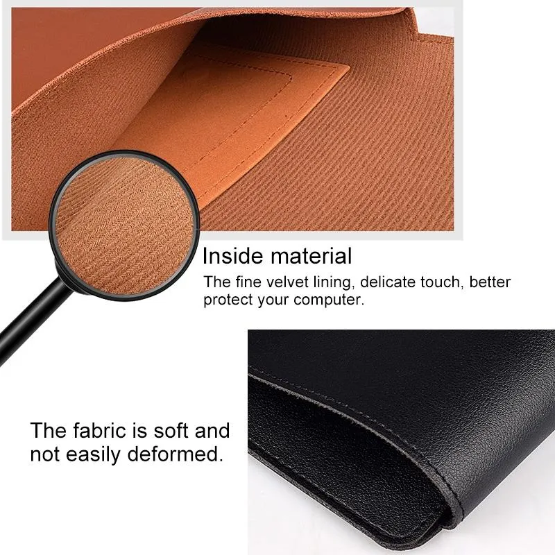 13.3 Inch Laptop Sleeve Leather Carrying Bag
