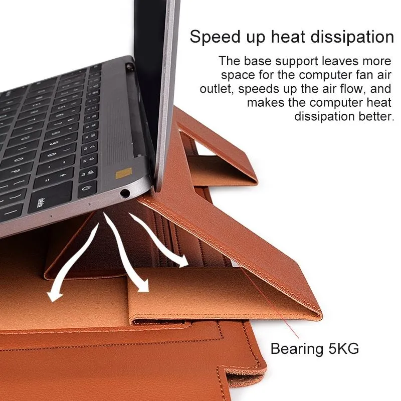13.3 Inch Laptop Sleeve Leather Carrying Bag