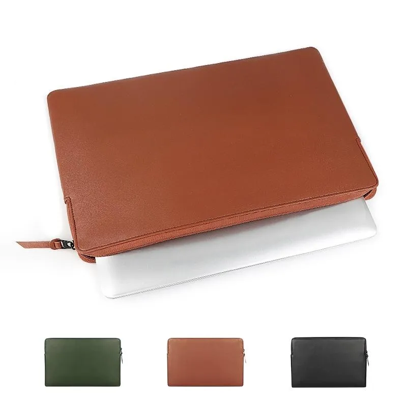 14.1-15.4 Inch Thin and Light Laptop Liner Bag with Pu Material