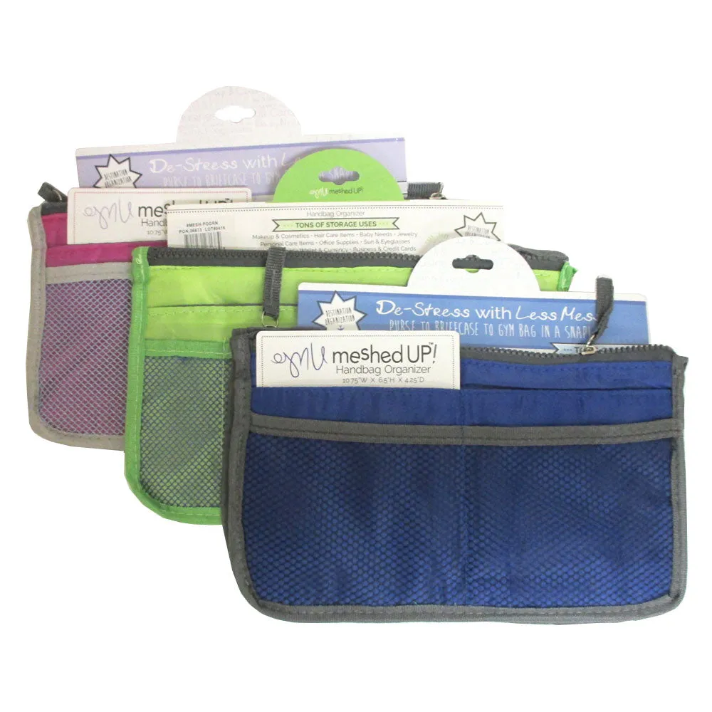 1pc Women Pocket Large Travel Insert Handbag Tote Organizer Tidy Bag Purse Pouch