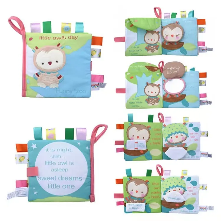Animal Story Early Education Cloth Books