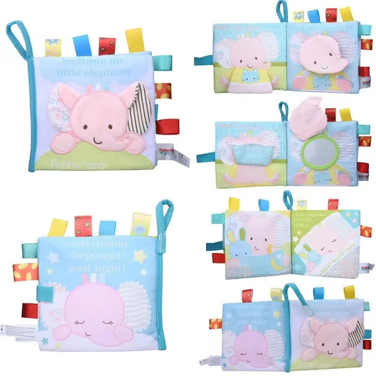 Animal Story Early Education Cloth Books