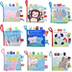 Animal Story Early Education Cloth Books