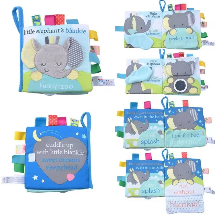Animal Story Early Education Cloth Books