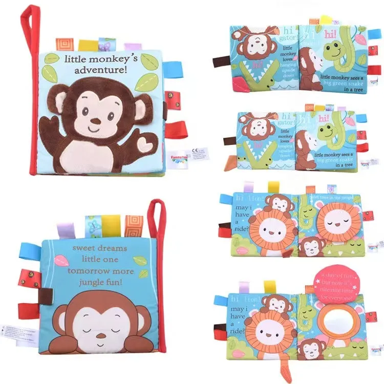 Animal Story Early Education Cloth Books