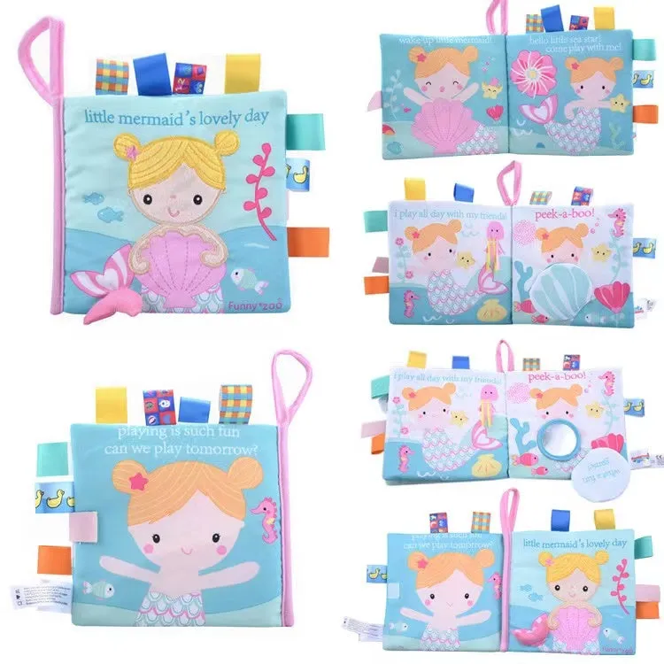 Animal Story Early Education Cloth Books