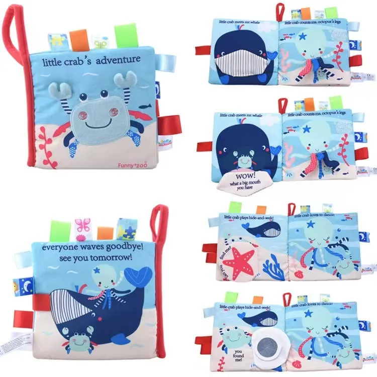 Animal Story Early Education Cloth Books