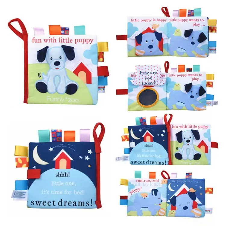 Animal Story Early Education Cloth Books