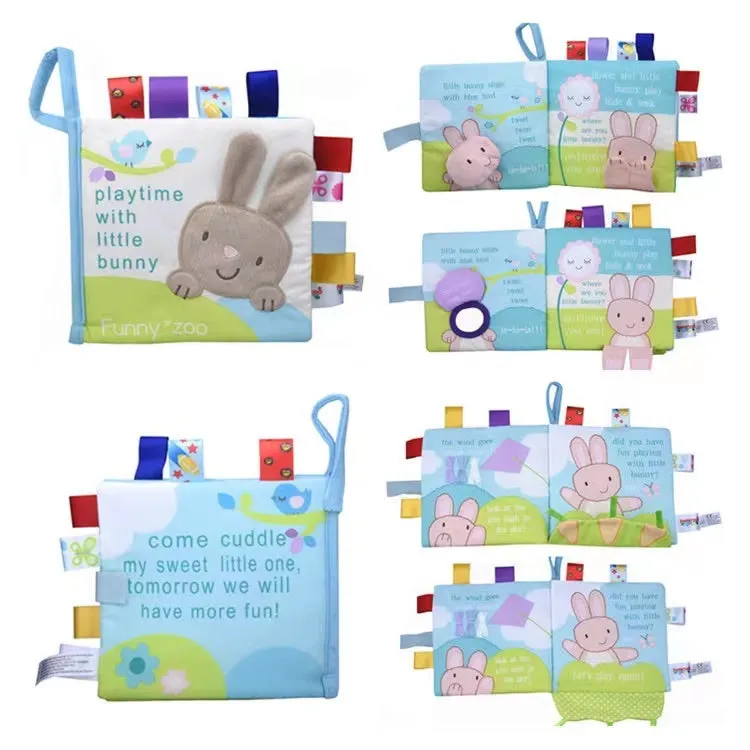 Animal Story Early Education Cloth Books