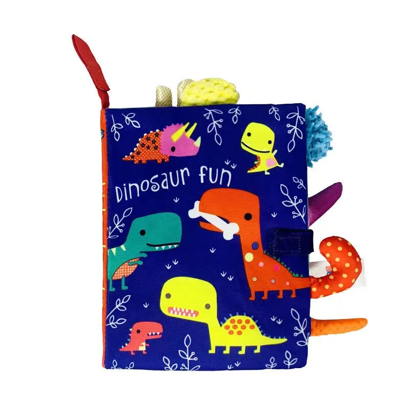 Animal Tearing Tail Baby Early Learning Cloth Books Education