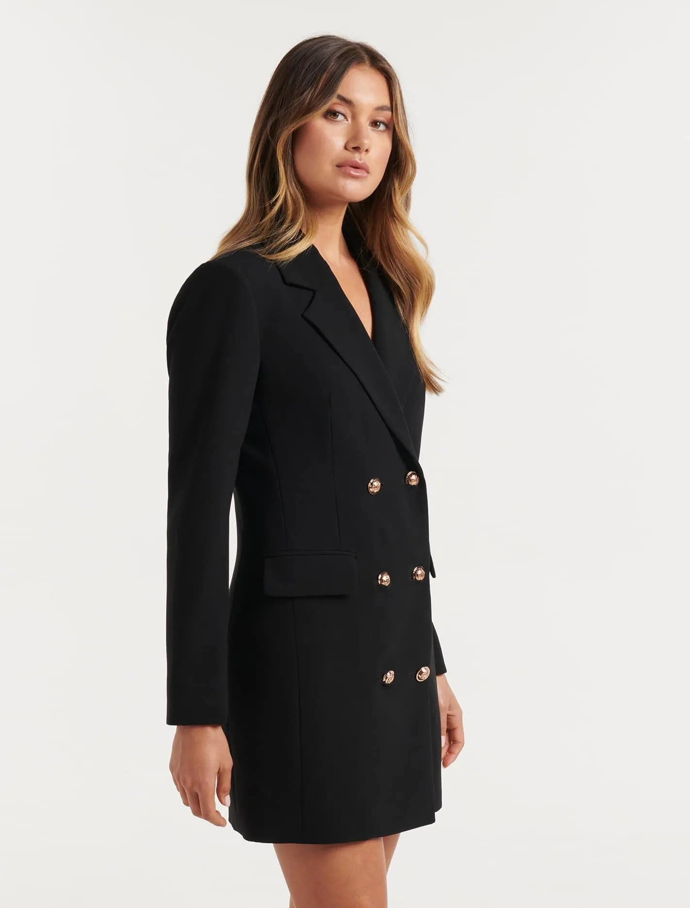 Beau Tuxedo Mini Dress