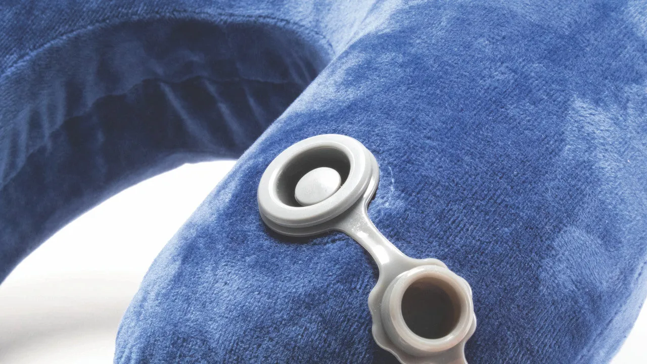 CABEAU Air Evolution Inflatable Neck Pillow - Navy Blue