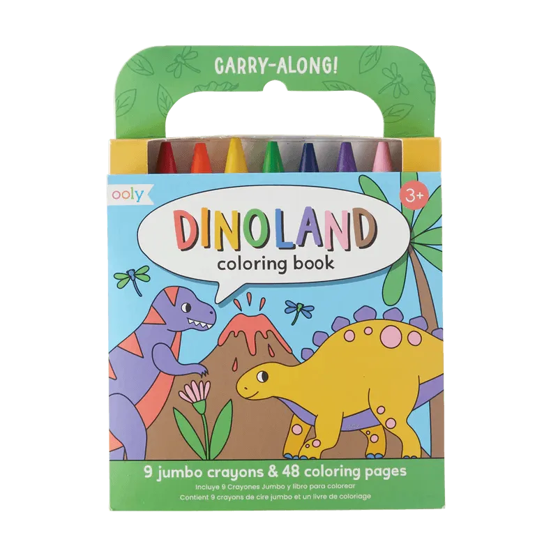 Carry Along Coloring Book (Dinoland)