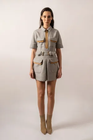 City Sophisticate Zippered Dress