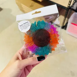 Colorful Vintage Flower Car Freshie