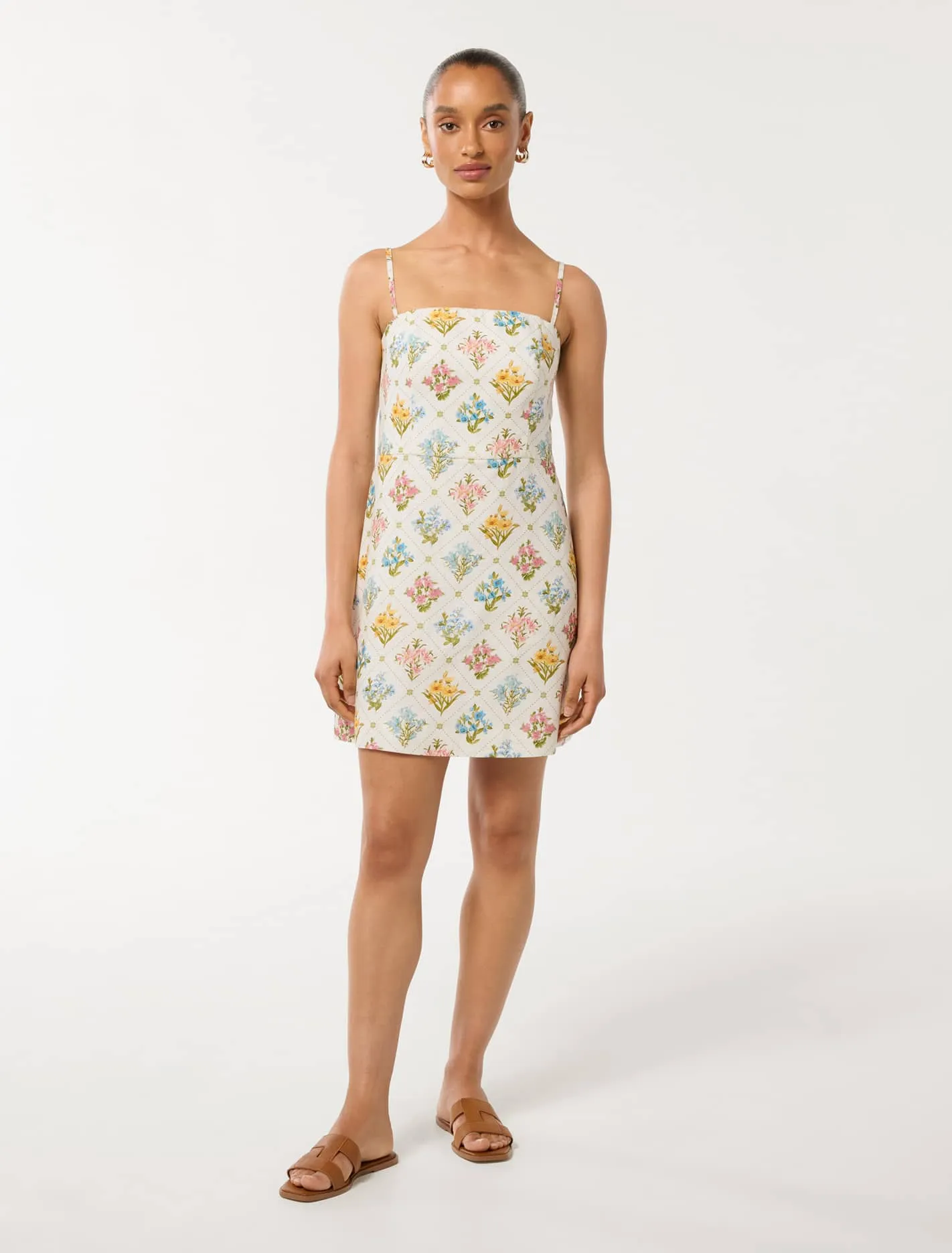 Devon Petite Linen Mini Dress