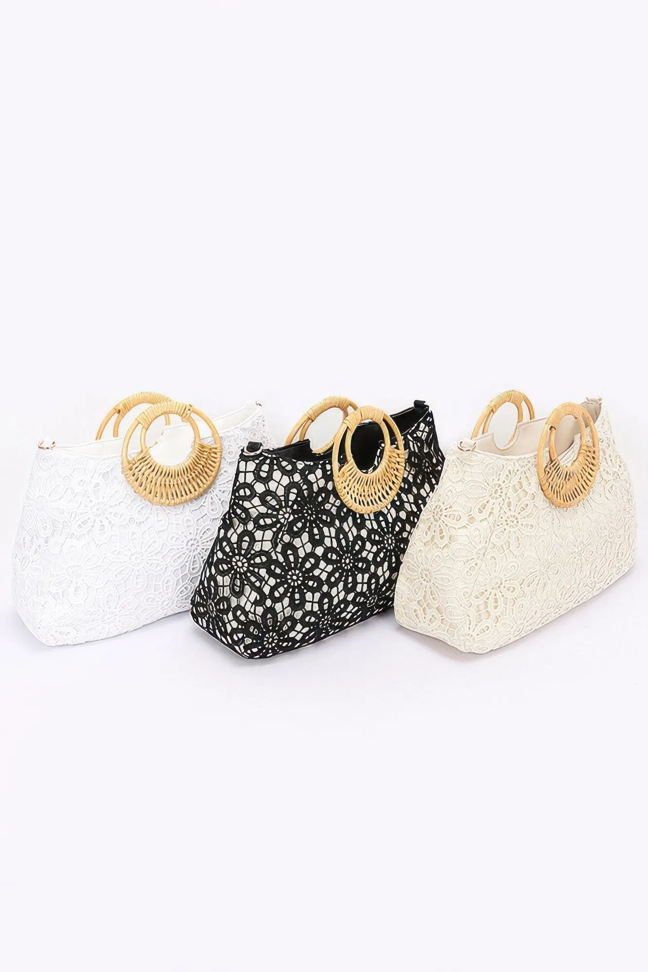 Faux Top Case Clutch