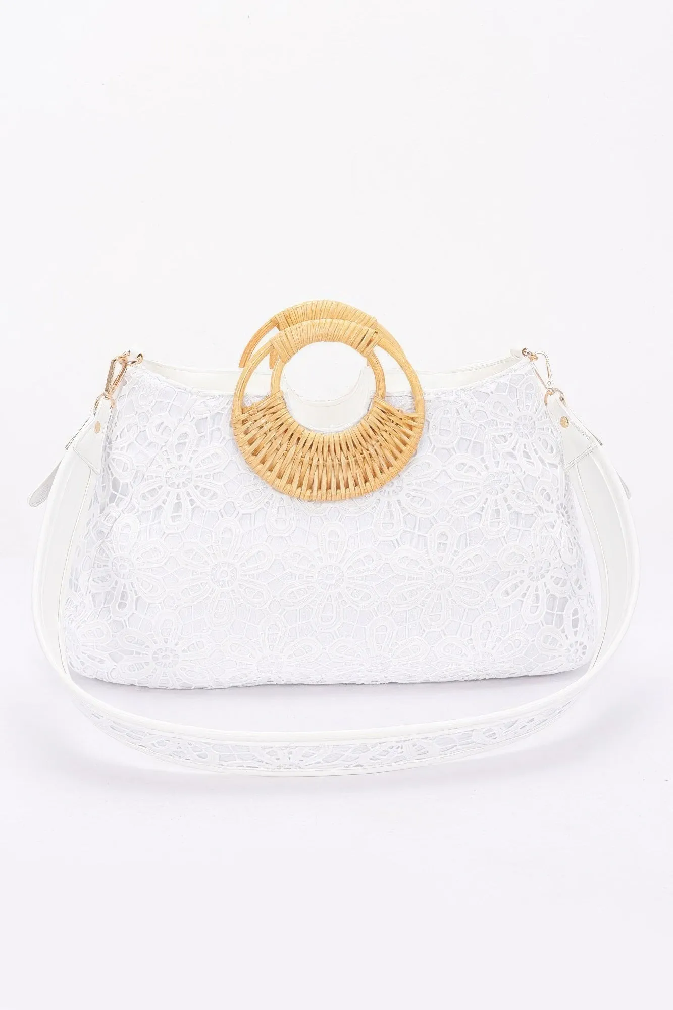 Faux Top Case Clutch
