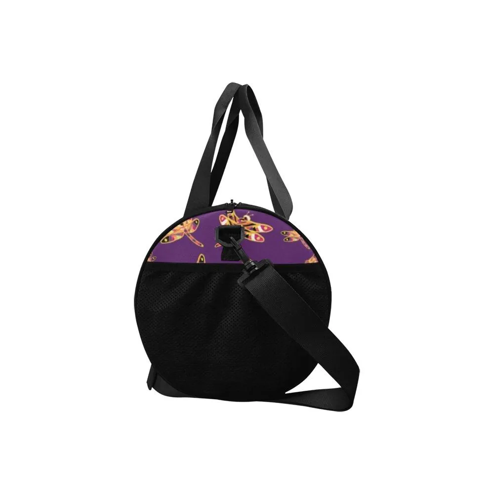 Gathering Yellow Purple Duffle Bag