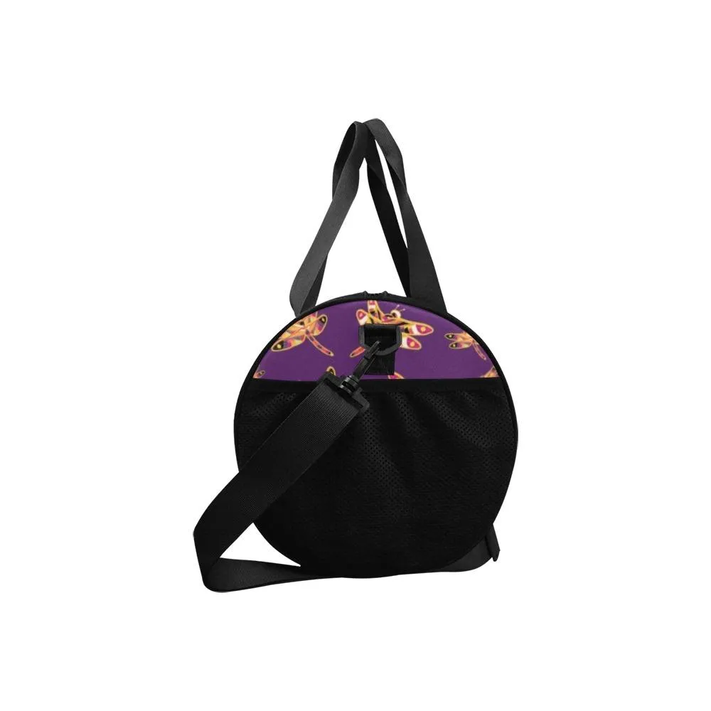Gathering Yellow Purple Duffle Bag