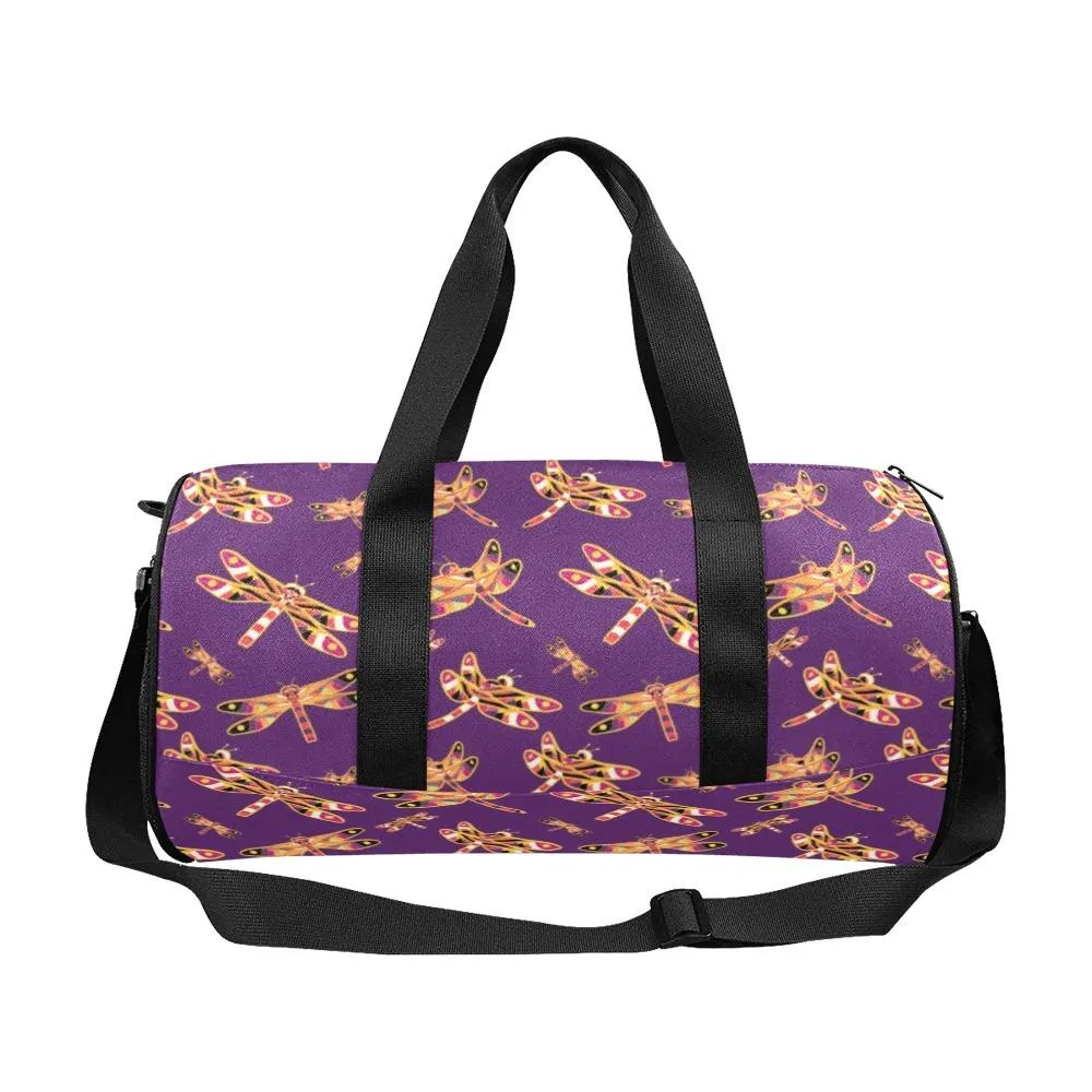 Gathering Yellow Purple Duffle Bag