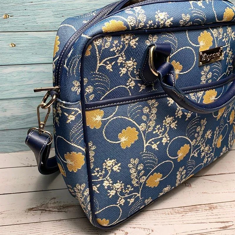Jane Austen Laptop Bag - Blue Oak Design