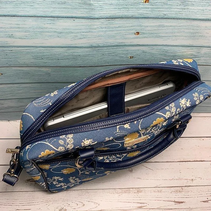 Jane Austen Laptop Bag - Blue Oak Design