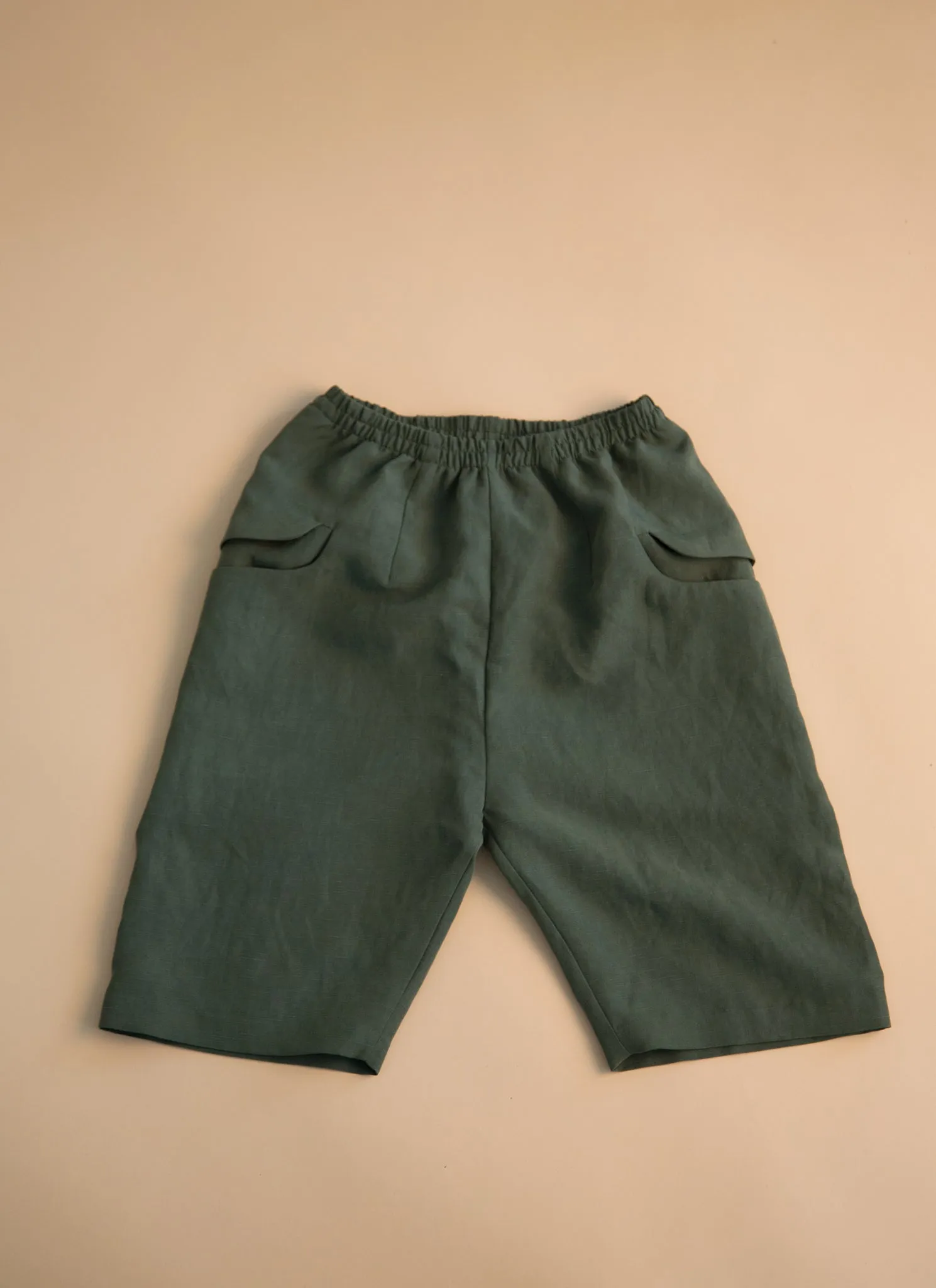 KIDS Chị Chị Em Em Everyday 3-Piece Unisex Set - Forest Green
