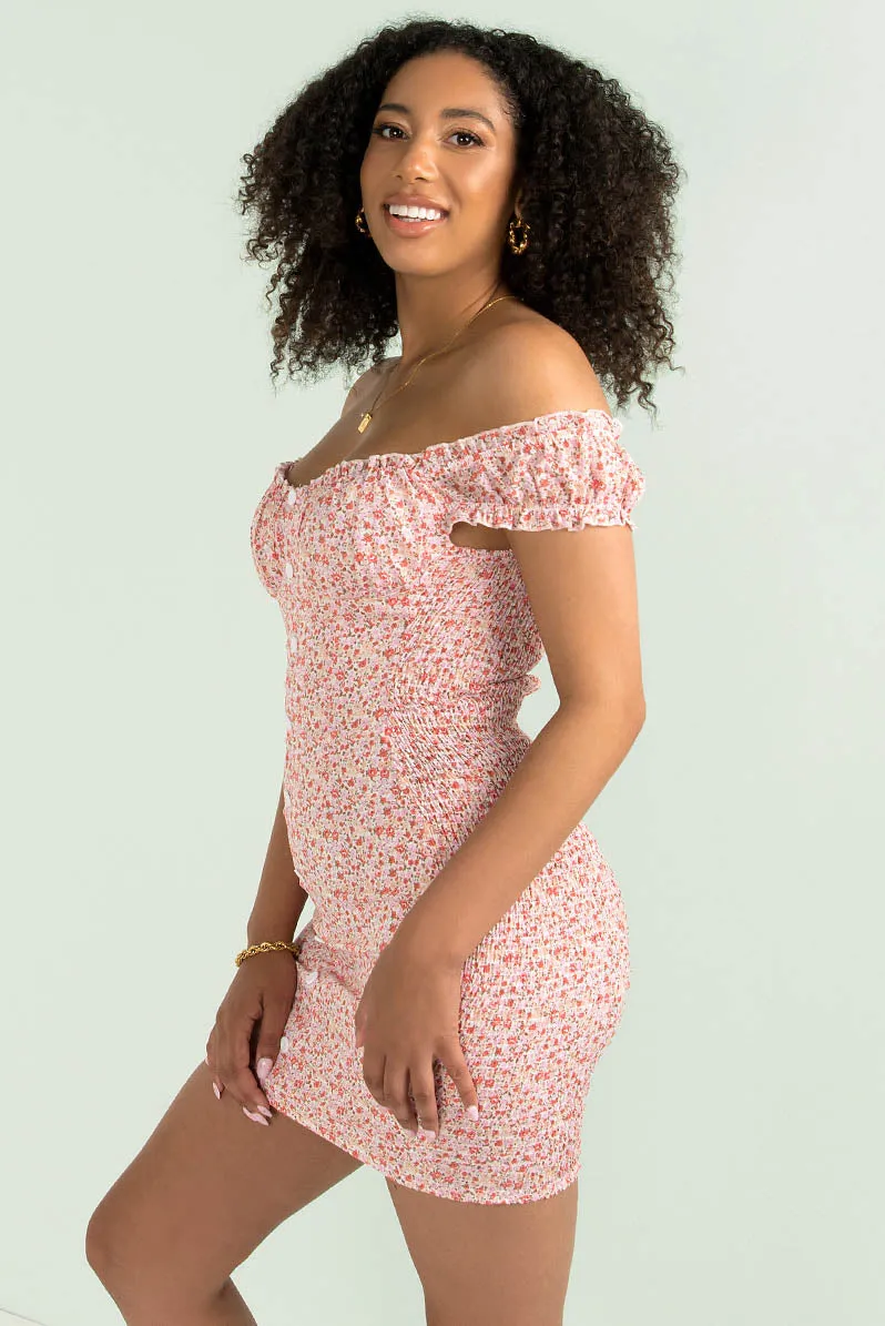Kiki Dress / Pink Floral