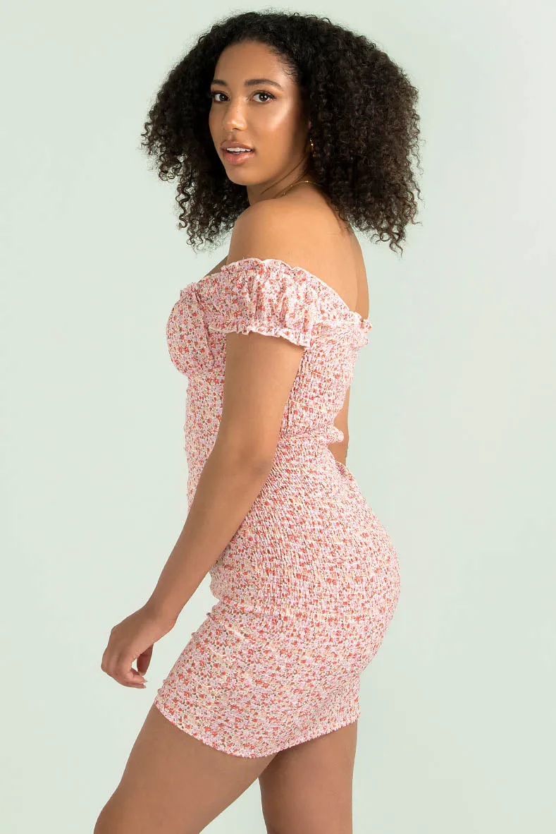 Kiki Dress / Pink Floral