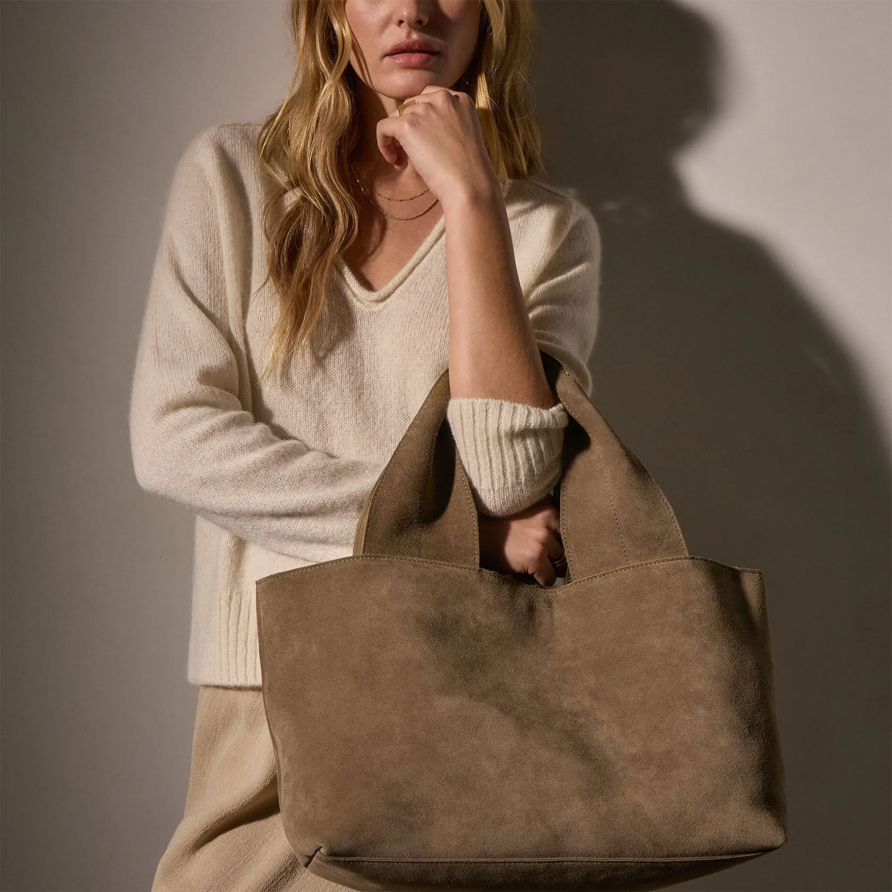 Montecito Suede Bag - String