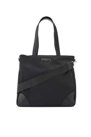 NAKEDVICE THE AFLIE TOTE BAG - BLACK/SILVER