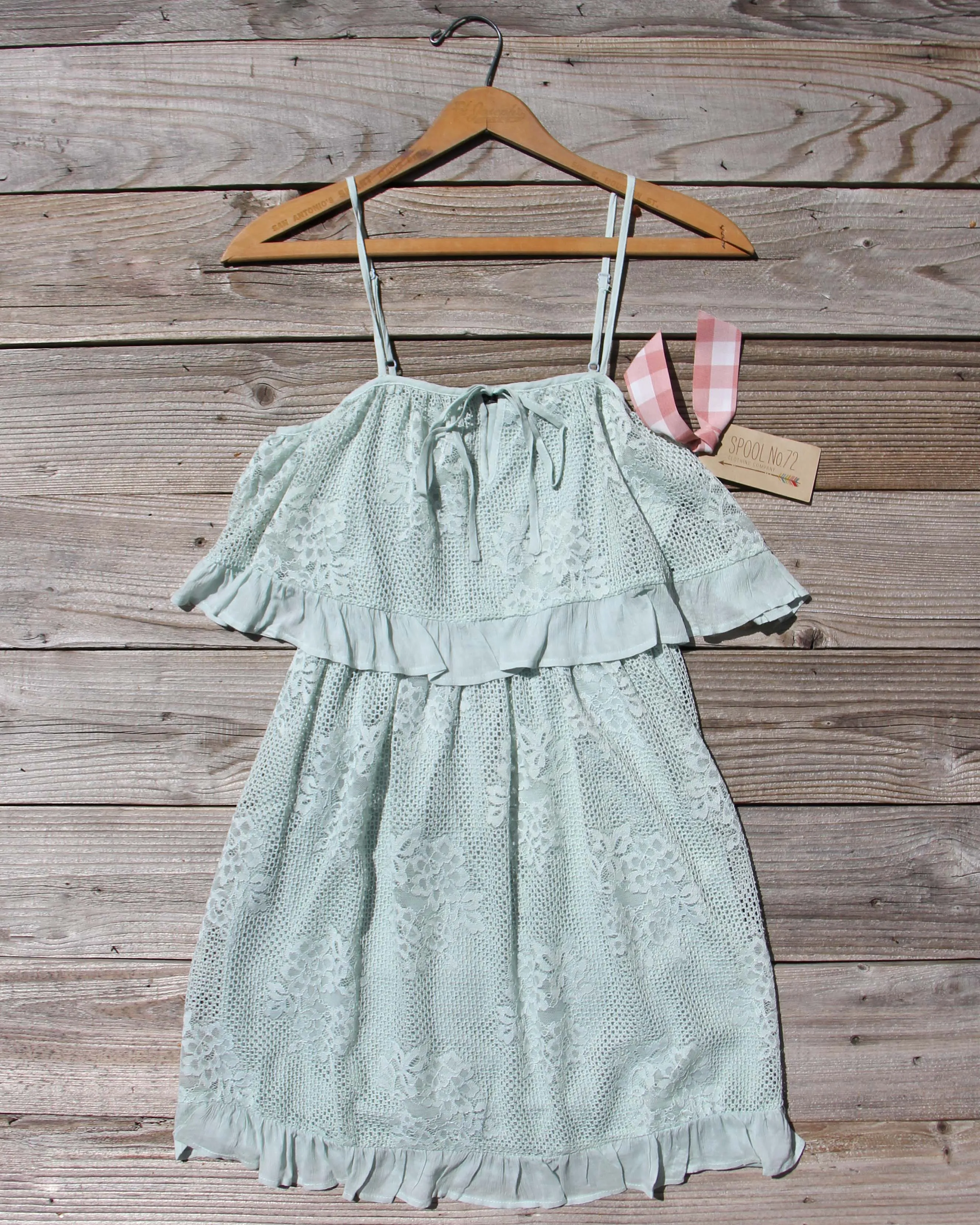 Sage Lace Dress
