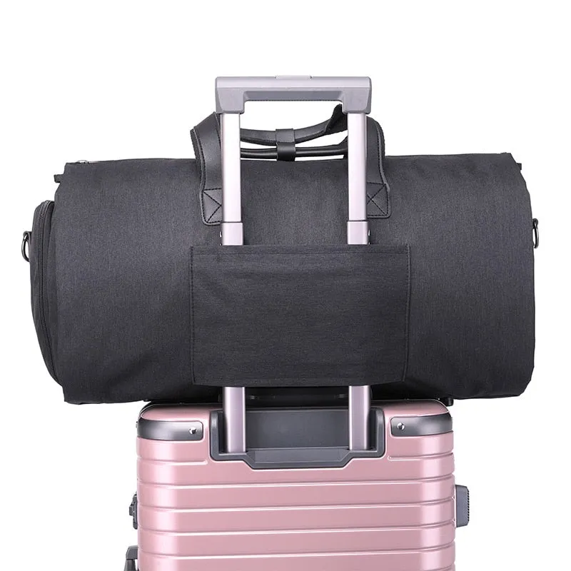 Travel Garment Bag Duffel Bag with Shoulder Strap