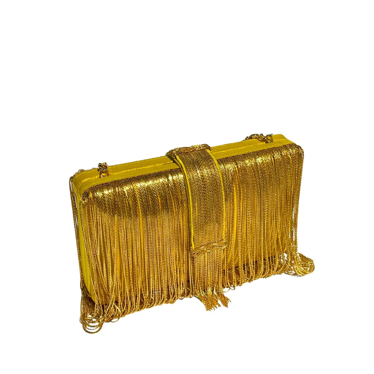 Yellow Gold Chunky Clutch